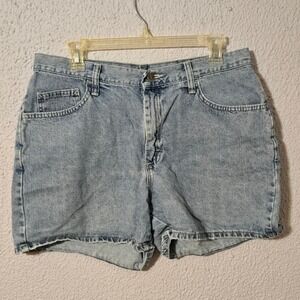 Riders by Lee Vintage Womens High Waisted Denim Shorts Size 14 M Cotton 90's Y2K